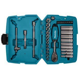Набор головок торцевых с трещоткой Makita B-65567 B-65567 фото