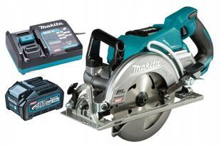 Пила дисковая ручная аккумуляторная Makita RS001GM101 (185 мм, 6400 мин-1, 65 мм, BL, XGT) RS001GM101 фото