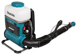 Опрыскиватель ранцевый аккумуляторный Makita PM001GZ01 (15 л, 180-1400 мл/хв, 64 м/с, 14.3 м&sup3;/хв, BL, XGT, без аккумуляторов и зарядного устройства) PM001GZ01 фото
