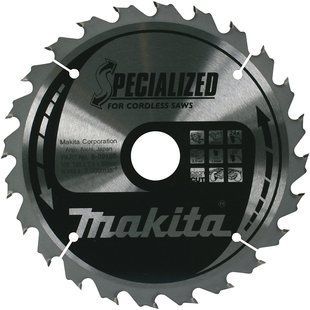 Диск пильный по дереву 190х30 мм 24T Makita B-09195 B-09195 фото