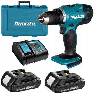 Шуруповерт аккумуляторный Makita DDF453SYE (42 Нм, 1.5-13 мм, LXT) DDF453SYE фото