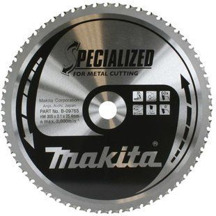 Диск пиляльний по металу 305х25.4 мм 60T Makita Specialized B-09765 B-09765 фото