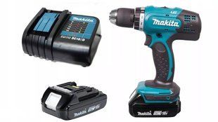 Шуруповерт аккумуляторный Makita DDF453SYX4 (42 Нм, 1.5-13 мм, LXT) DDF453SYX4 фото