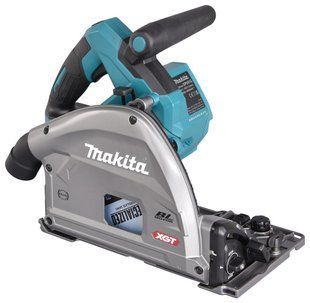 Пила дисковая погружная аккумуляторная Makita SP001GZ (165 мм, 2500-4900 мин-1, 56 мм, BL, AWS, XGT, без аккумуляторов и зарядного устройства) SP001GZ фото