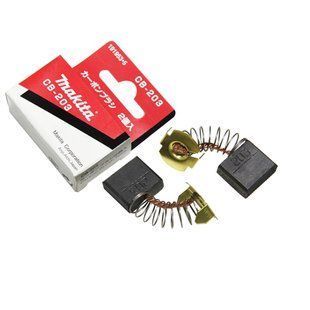 Щітки вугільні Makita CB-203 для 2414NB, 3612, 3612C, 5103R, 5104S, 5143R, 5903R, KC100, KP312S, LC1230, RP1800FX, RP1801FX, RP2300FCX, RP2301FCX, M3600, MT242, HW1200, HW1300, LW1400, LW1401, M2400, M2401, M0921 (194991-6) 194991-6 фото