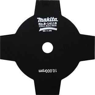 Ніж для мотокоси 230 х 25.4 мм 4T Makita B-14118 B-14118 фото