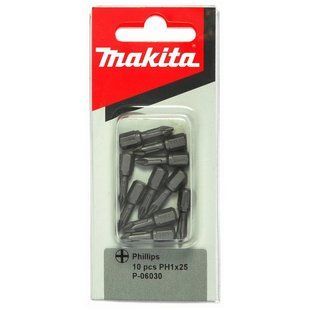 Біта PH1 25 мм Makita P-06030 (10 шт) P-06030 фото