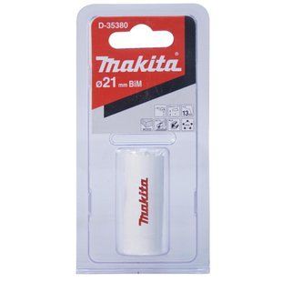 Свердло корончасте біметалеве 21 мм Makita D-35380 D-35380 фото