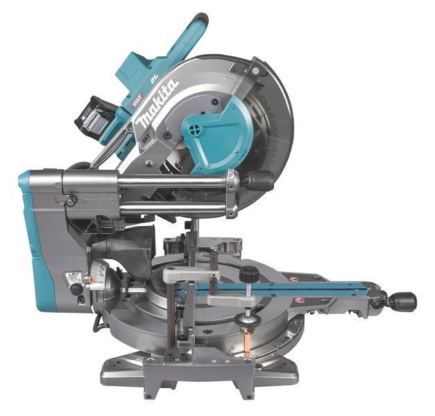 Пила торцювальна з протяжкою акумуляторна Makita LS003GZ01 (305 мм, 107 мм, BL, XGT, DXT, AWS, 28.9 кг, без акумуляторів та зарядного пристрою) LS003GZ01 фото