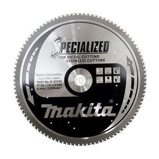 Диск пиляльний по металу (нержавіючої сталі) 305х25.4 мм 100T Makita Specialized B-23123 B-23123 фото