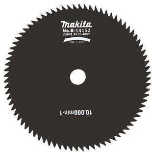 Ніж для мотокоси 230 х 25.4 мм 80T Makita B-14152 B-14152 фото