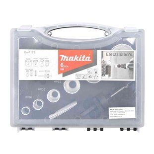 Набір свердл корончастих біметалевих для електрика Makita D-47123 D-47123 фото