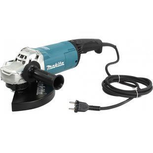 Шліфмашина кутова мережева Makita GA9061R (230 мм, 2200 Вт, 6600 об/хв, SJS II) GA9061R фото