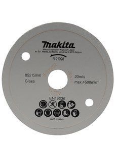 Диск алмазний по керамічній плитці та склу 85 х 15 х 1.8 мм Makita B-21098 B-21098 фото