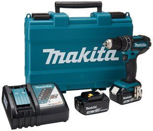 Шуруповерт с ударом аккумуляторный Makita DHP482RFE (62 Нм, 1.5-13 мм, LXT) DHP482RFE фото