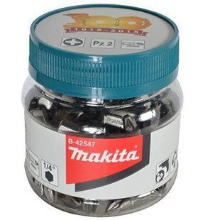 Біта PZ2 25 мм Makita B-42547 (100 шт) B-42547 фото