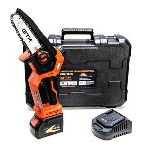 Пила ланцюгова акумуляторна GTM CS18/127BL KIT (12.7 см, 10.5 м/с, BL, 18V, кейс) 3341 фото