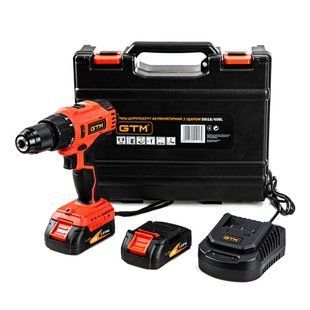 Шуруповерт аккумуляторный с ударом GTM DSI18/60BL (60 Нм, 1.5-13 мм, BL, 18 В) 3050 фото