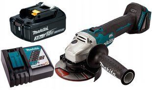 Шліфмашина кутова акумуляторна Makita DGA504BEO2 (125 мм, 8500 об/хв, BL, LXT) DGA504BEO2 фото