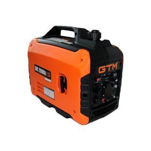 Генератор електроенергії інверторний GTM DK2000i (1.6/1.8 кВт, 220 В, 0.4 л/год, 15 кг) 34174 фото