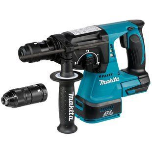 Перфоратор акумуляторний Makita DHR243Z (LXT, 2.0 Дж, SDS-PLUS, без акумуляторів та зарядного пристрою) DHR243Z фото