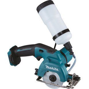 Пила дискова акумуляторна для кераміки та скла Makita CC301DZ (85 мм, 1600 хв&minus;1, 25.5 мм, CXT, мокрий різ, без акумуляторів та зарядного пристрою) CC301DZ фото