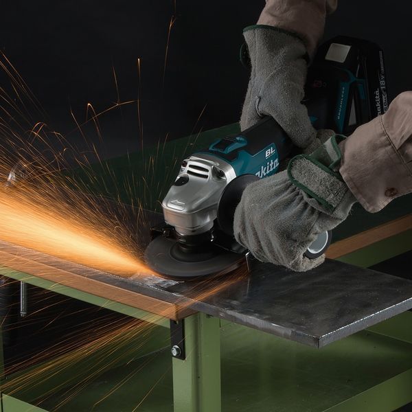 Шліфмашина кутова акумуляторна Makita DGA504BEO2 (125 мм, 8500 об/хв, BL, LXT) DGA504BEO2 фото