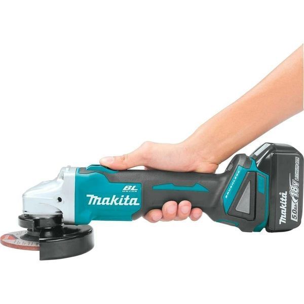 Шліфмашина кутова акумуляторна Makita DGA504BEO2 (125 мм, 8500 об/хв, BL, LXT) DGA504BEO2 фото