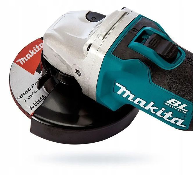 Шліфмашина кутова акумуляторна Makita DGA504BEO2 (125 мм, 8500 об/хв, BL, LXT) DGA504BEO2 фото