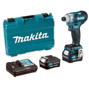 Винтоверт импульсный аккумуляторный Makita TD111DWME (135 Нм, 1/4", BL, CXT) TD111DWME фото
