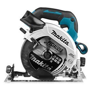 Пила дисковая ручная аккумуляторная Makita DHS661ZU (165 мм, 5000 мин-1, 57 мм, BL, AWS, LXT, без аккумуляторов и зарядного устройства) DHS661ZU фото