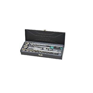 Набір головок Whirlpower 1/2" 10-32 мм (19 шт) 223355 фото