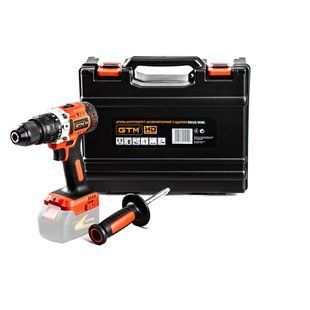 Шуруповерт с ударным режимом аккумуляторный GTM DSI18/80BL (80 Нм, 1.5-13 мм, BL, 18 В, без аккумуляторов и зарядного устройства) 3094 фото