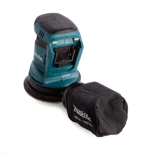 Шліфмашина ексцентрикова акумуляторна Makita DBO180Z (125 мм, 7000-1100 хв-1, LXT, без акумуляторів та зарядного пристрою) DBO180Z фото