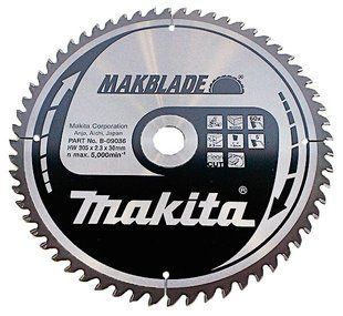 Диск пильный по дереву 305х30 мм 60T Makita Makblade B-09036 B-09036 фото