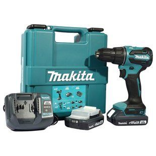 Шурупокрут акумуляторний з ударним режимом Makita DHP490WVE (65 Нм, 1.5-13 мм, BL, LXT Basic) DHP490WVE фото