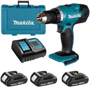 Шуруповерт аккумуляторный Makita DDF453 BEO5 (42 Нм, 1.5-13 мм, LXT) DDF453BEO5 фото