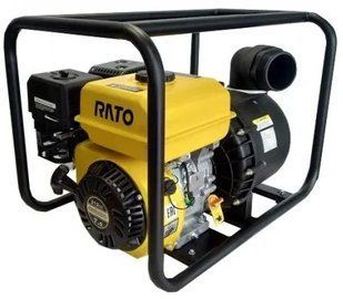 Мотопомпа для хімічних речовин та морської води Rato RT80HB26-3.8Q(R210) (60 м3/год, 75 мм) RT80HB26-3.8Q(R210) фото