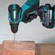 Шурупокрут акумуляторний з ударним режимом Makita DHP490WVE та ліхтар Makita DML186 (65 Нм, 1.5-13 мм, BL, LXT Basic) DHP490WVE_BEO1 фото 16