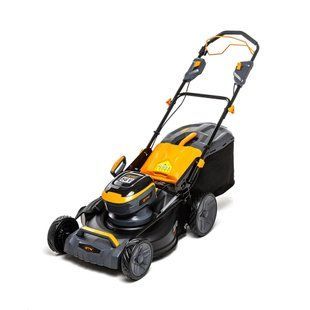 Газонокосарка акумуляторна самохідна GTM LM56/480SP-V (48 см, 25-80 мм, 55 л, BL, GTM 56 В, без акумуляторів та зарядного пристрою) 83720 фото