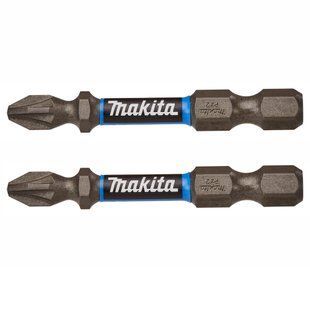 Біти торсіонні PZ2 50 мм Makita Impact Premier E-03305 (2 шт) E-03305 фото