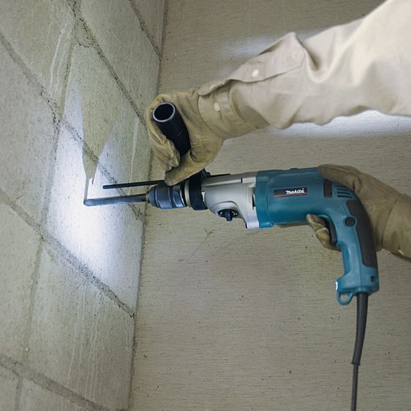 Дрель с ударом двухскоростная Makita HP2071 (1010 Вт, 1.5-13 мм, 0-2900&nbsp;мин-1) HP2071 фото