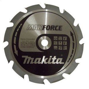 Диск пильный по дереву 190х15.88 мм 12T Makita Makforce B-08218 B-08218 фото