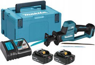Пила шабельна акумуляторна Makita DJR189RTJ (22 мм, 3100 об/хв, 450 Вт, BL, LXT) DJR189RTJ фото