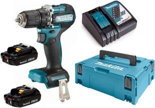 Шурупокрут-дриль акумуляторний Makita DDF487RAJ (40 Нм, 1.5-13 мм, BL, LXT 18 В) DDF487RAJ фото