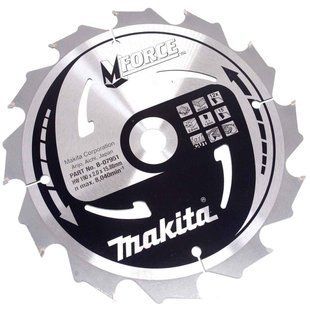 Диск пильный по дереву 190х15 мм 12T Makita M-Force B-07951 B-07951 фото
