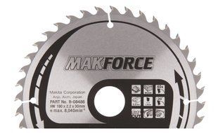 Диск пильный по дереву 190х30 мм 40T Makita Makforce B-08486 B-08486 фото