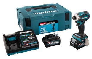 Шуруповерт ударный аккумуляторный Makita TD001GD201 (220 Нм, 1/4", BL, XGT) TD001GD201 фото