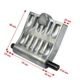 Заслінка подачі садового подрібнювача гілок Makita UD2500 (652023709) 652023709 фото