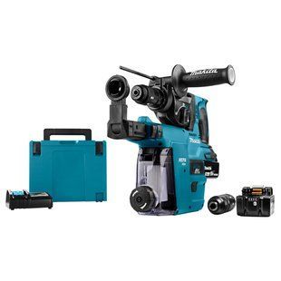 Перфоратор акумуляторний Makita DHR243RTJ1 (LXT, 2.0 Дж, SDS-PLUS, DX02) DHR243RTJ1 фото